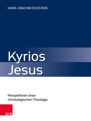 cover image of Kyrios Jesus